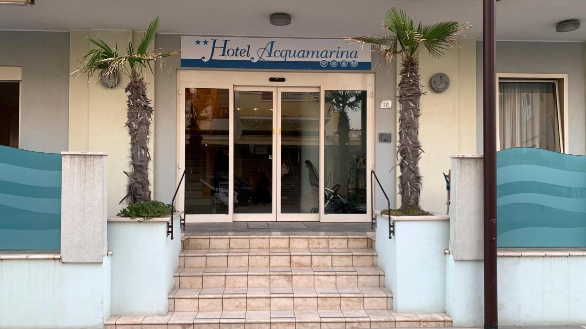 Hotel Acquamarina Viserba Римини Экстерьер фото